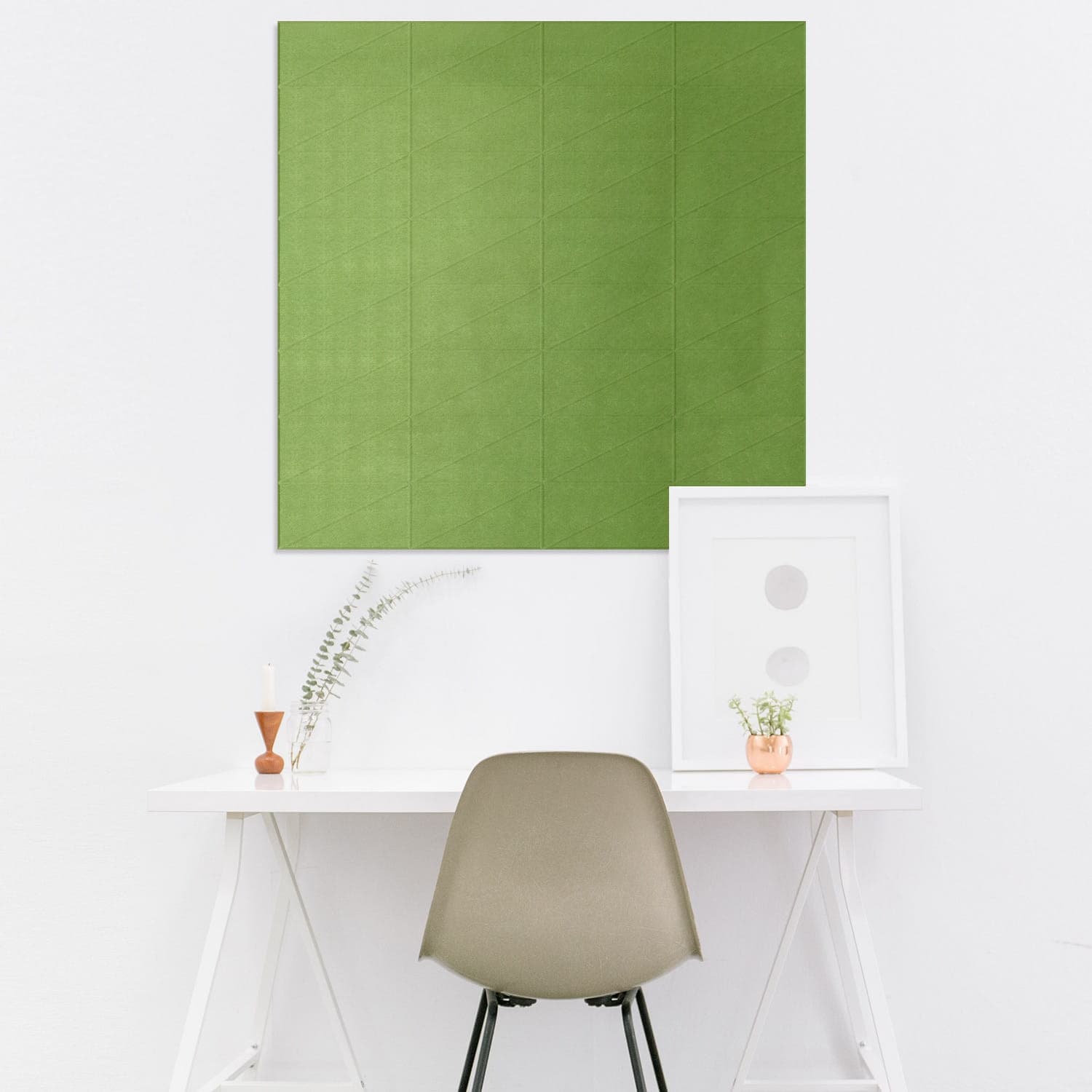 EASYfelt PET-vilt akoestische wandbekleding zelfklevend stick halfmetro